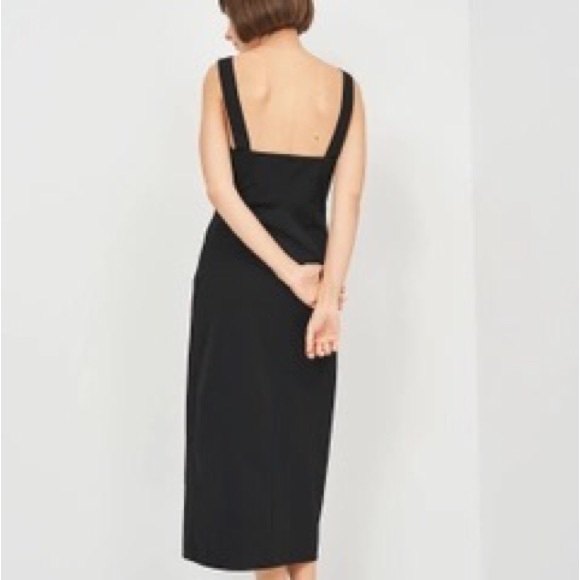 Midi length square neck dress - Picture 3 of 4
